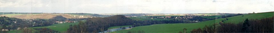 Panoramabild aus dem Zschopautal